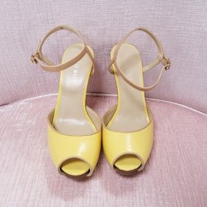 SALE! Buttercup Peep Toe Stiletto Sandals, Sz 6